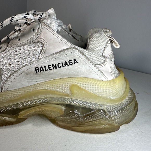 Size 7‎ - Balenciaga Triple S Men 40 Sneaker Pearl Grey Clear Sole main image 13